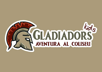 logo "Gladiadors kids: aventura al Coliseu" escape room