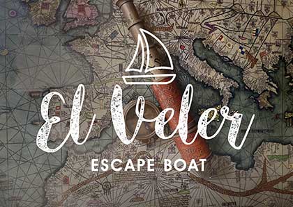 Logo "El veler" escape boat