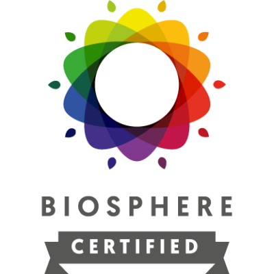 logo del certificado Biosphere